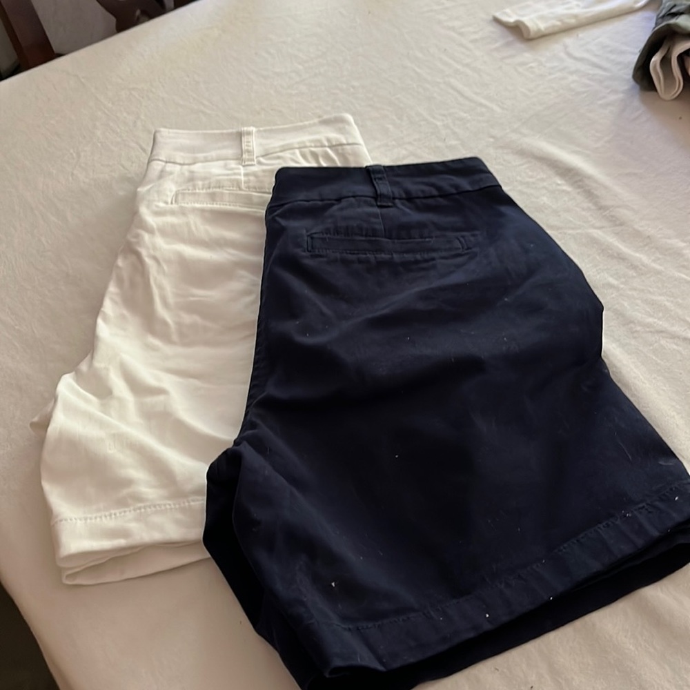 2 pairs of j crew shorts
